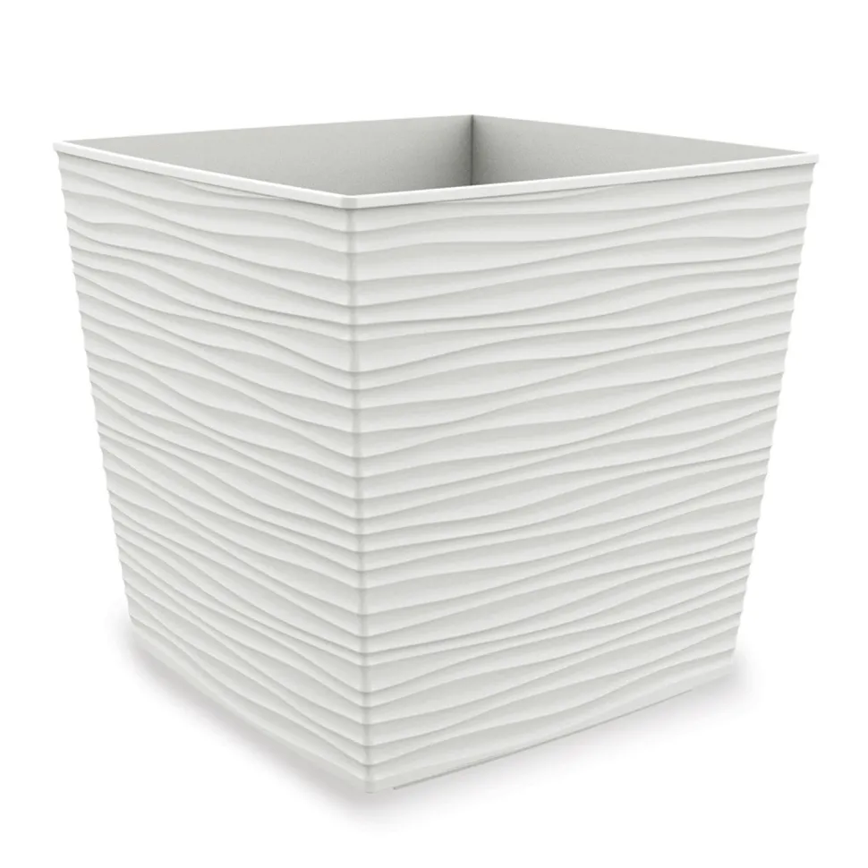 Vaso Aurora Cube Bianco