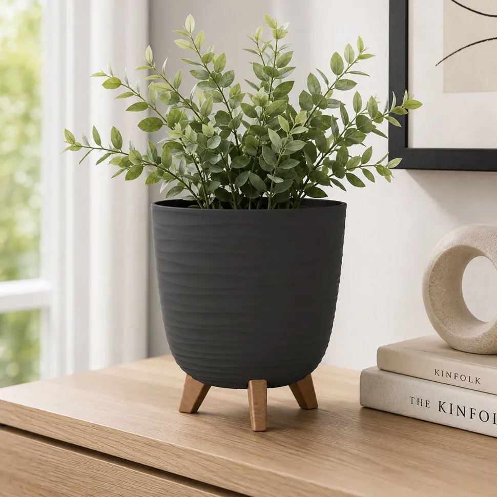 Vaso Aurora Luna Antracite