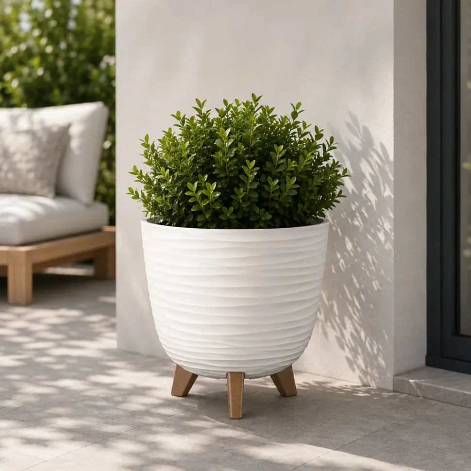 Vaso Aurora Luna Bianco