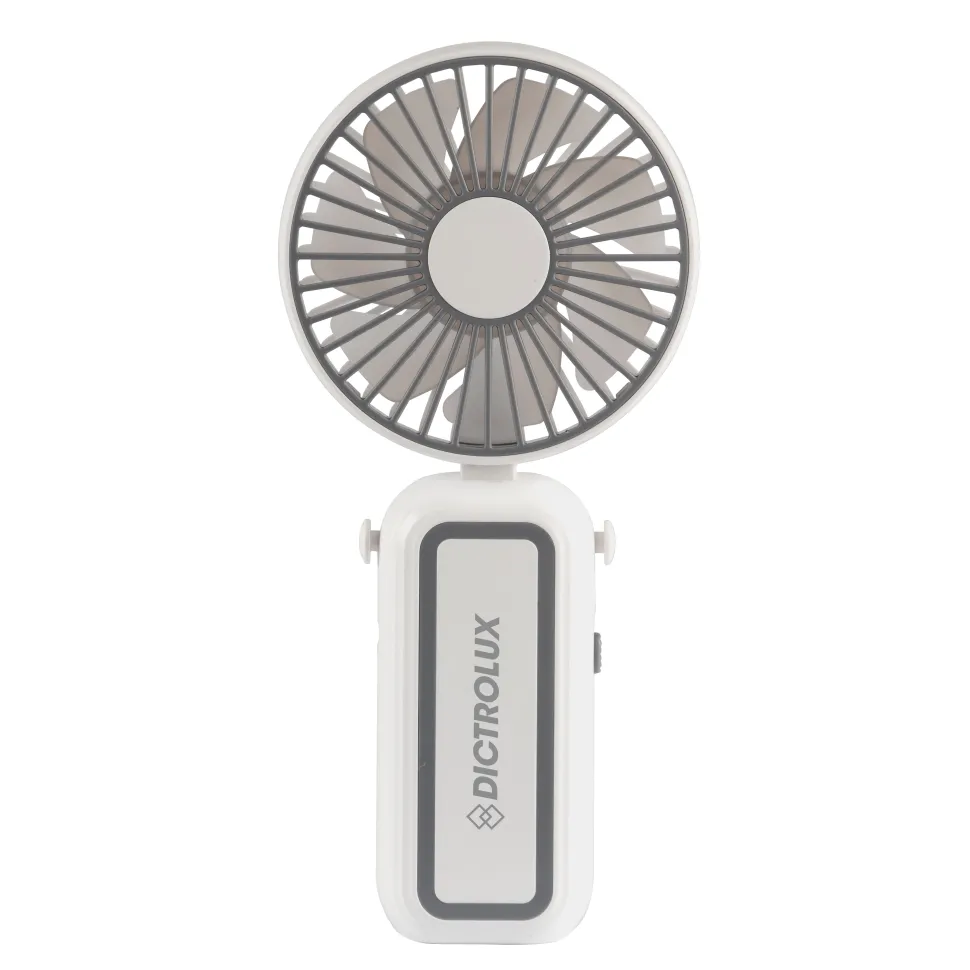 Ventilatore da scrivania 2 in 1 Portatile e Ricaricabile USB