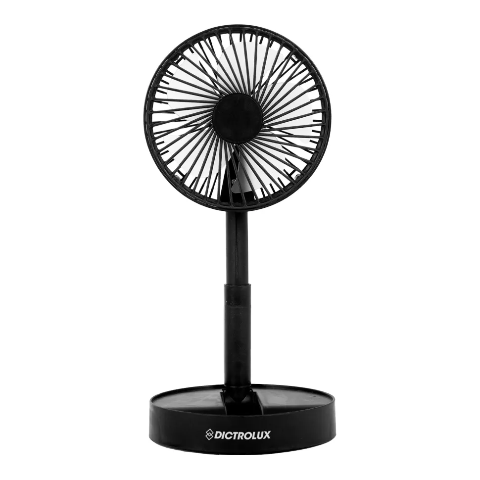 Ventilatore da scrivania Pieghevole e Ricaricabile 5 Watt