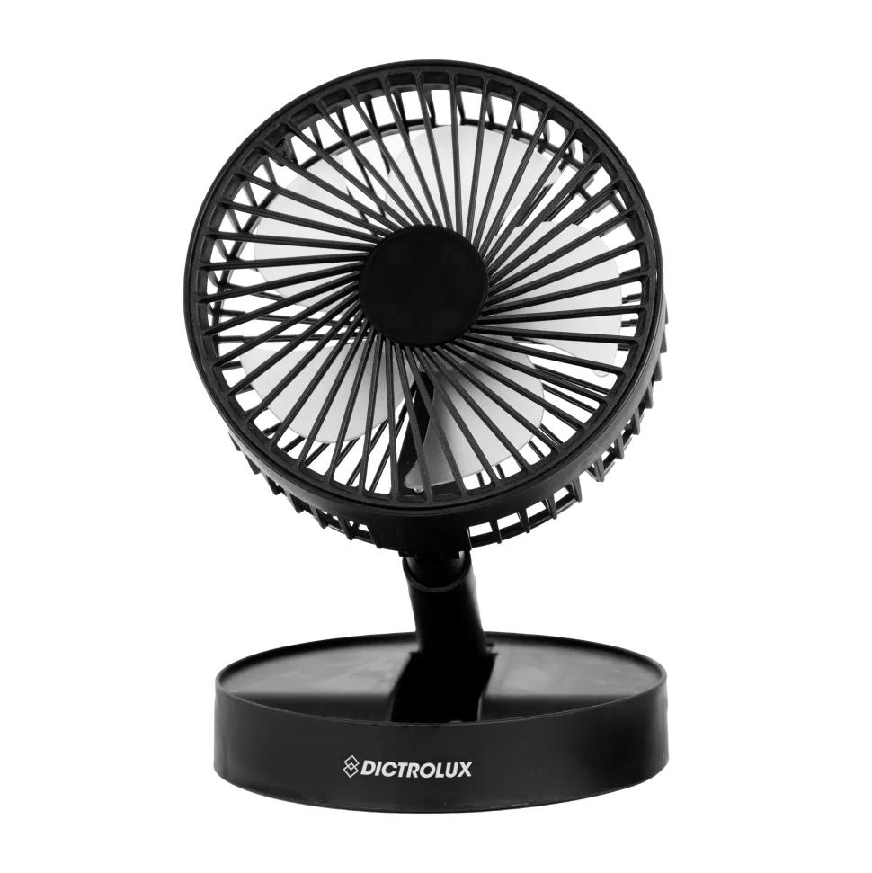 Ventilatore da scrivania Pieghevole e Ricaricabile 5 Watt