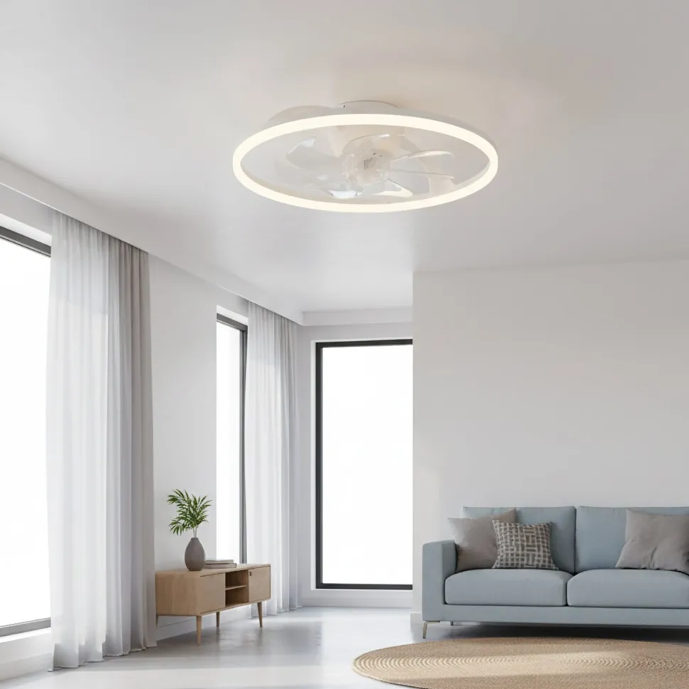 Ventilatore da Soffitto con Plafoniera ClimaLight LED