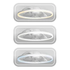 Ventilatore da Soffitto con Plafoniera ClimaLight LED