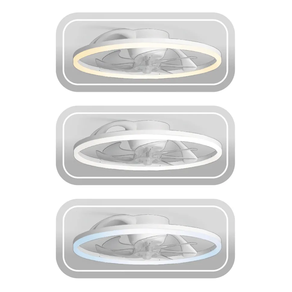 Ventilatore da Soffitto con Plafoniera ClimaLight LED