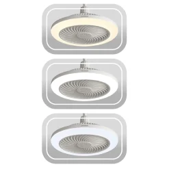 Ventilatore da Soffitto con Plafoniera Evolution Fan LED