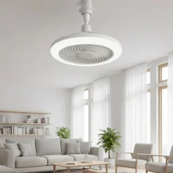 Ventilatore da Soffitto con Plafoniera Evolution Fan LED