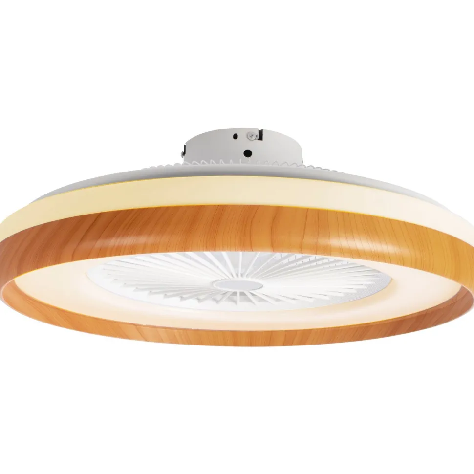 Ventilatore da soffitto con plafoniera integrata BlowsAir Led