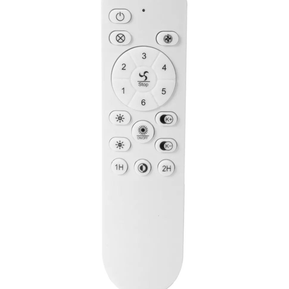 Ventilatore da soffitto con plafoniera integrata BlowsAir Led