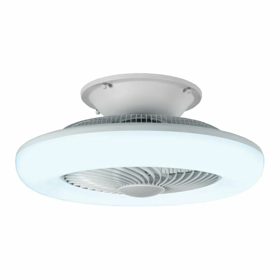 Ventilatore da soffitto con plafoniera integrata WillySmart LED