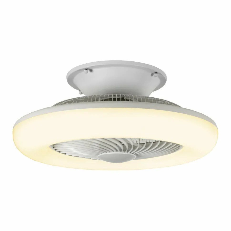Ventilatore da soffitto con plafoniera integrata WillySmart LED