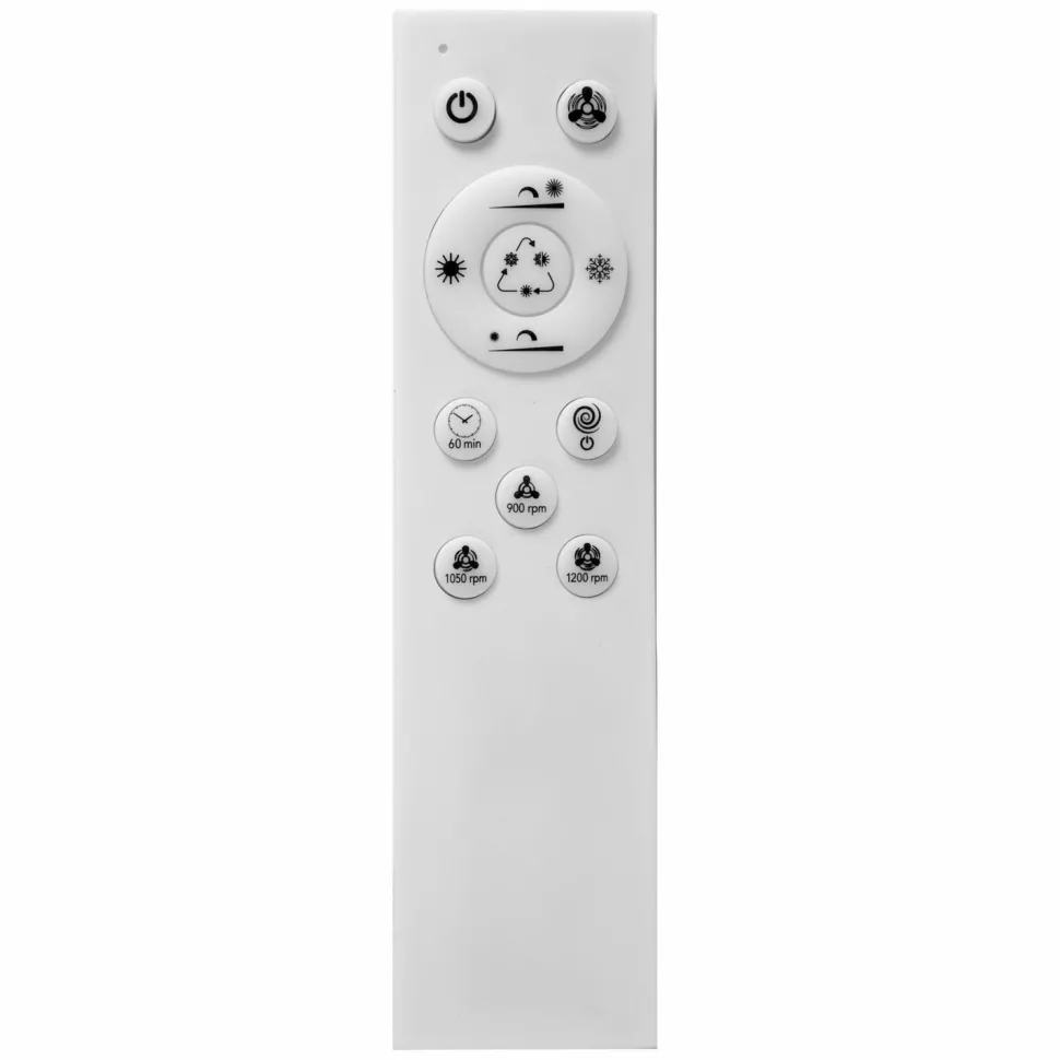 Ventilatore da soffitto con plafoniera integrata WillySmart LED