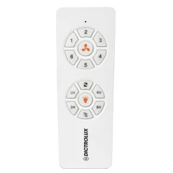 Ventilatore da Soffitto con Plafoniera LED e Pale Retrattili Aura Fan