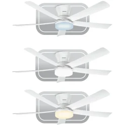 Ventilatore da Soffitto con Plafoniera LED Winged-Up