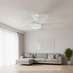 Ventilatore da Soffitto con Plafoniera LED Winged-Up