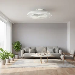 Ventilatore da Soffitto con Plafoniera Vortix LED