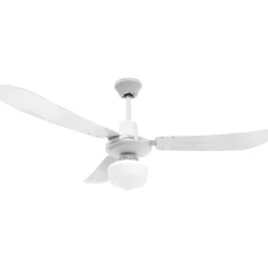 Ventilatore da soffitto 3 pale diametro 120 con lampadario