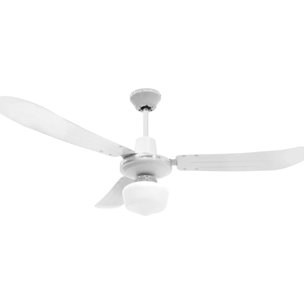 Ventilatore da soffitto 3 pale diametro 120 con lampadario