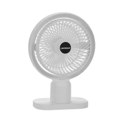 Ventilatore da Tavolo Ricaricabile con Luce LED LumiAir