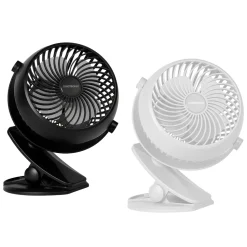 Ventilatore da Tavolo Ricaricabile USB con Clip h18,7 cm