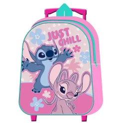 Zaino Trolley Stitch Girl Asilo Premium