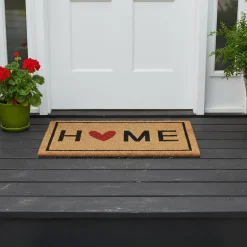 Zerbino in Fibra di Cocco con scritta Home 40x60 cm