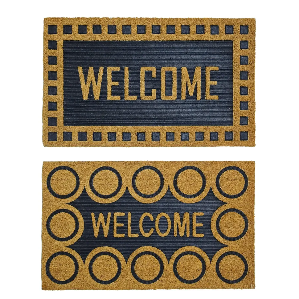 Zerbino Welcome cocco e gomma 75x45 cm